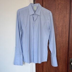 Brooks Brothers Light Blue Dress Shirt 16.5 -35